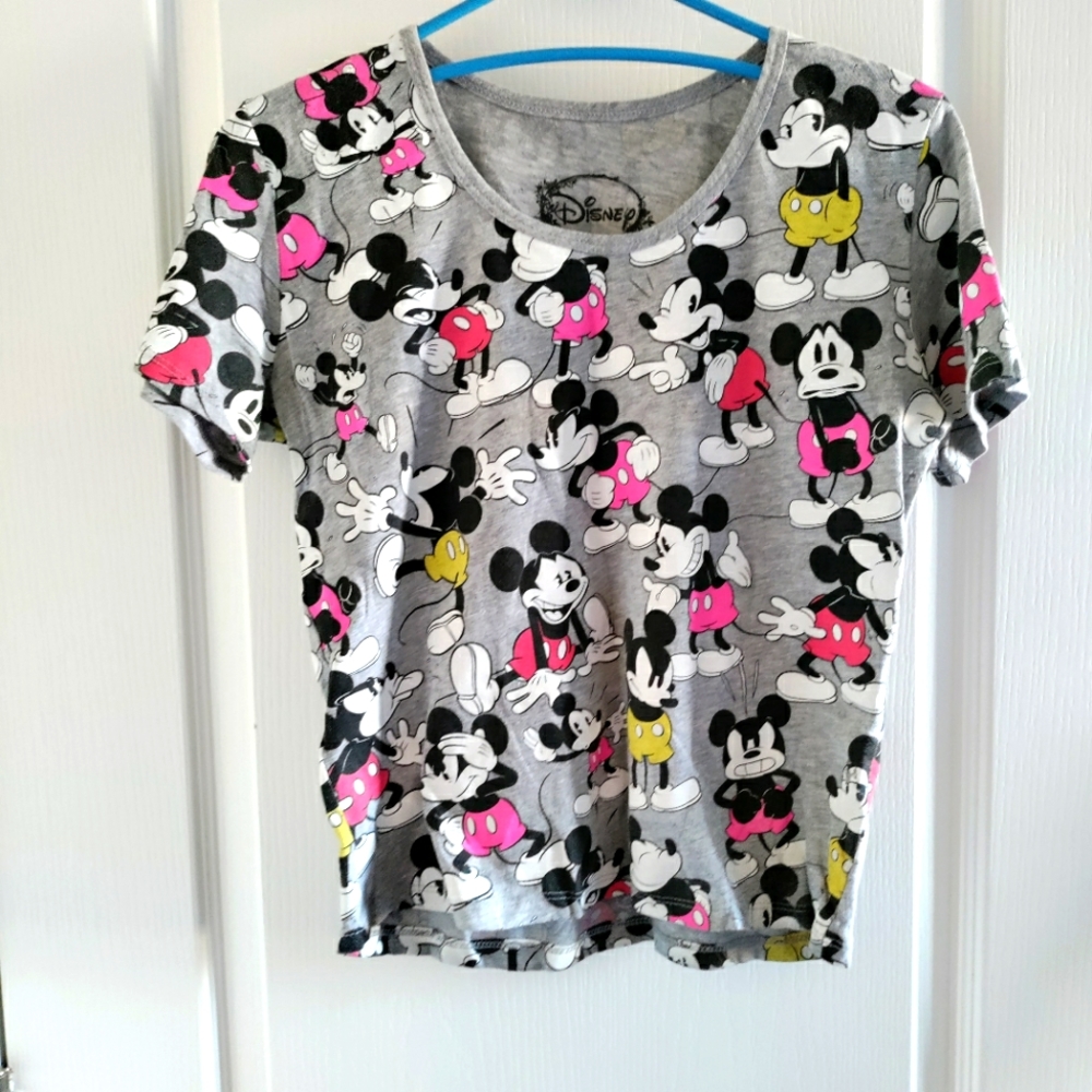 Disney Mickey Mouse Crop Top or Top